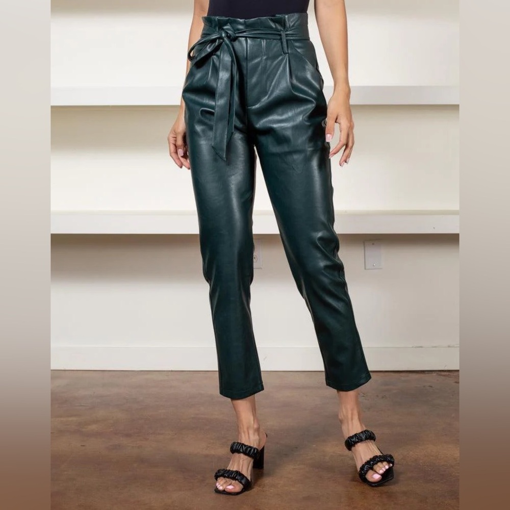 LUCY PARIS ALAINA FAUX LEATHER PANT